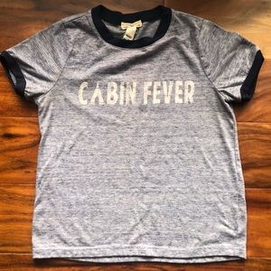 Cabin Fever Cropped T-shirt size XS